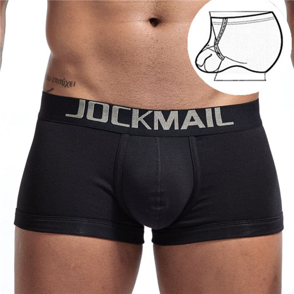 JOCKMAIL Cotton Boxer Briefs