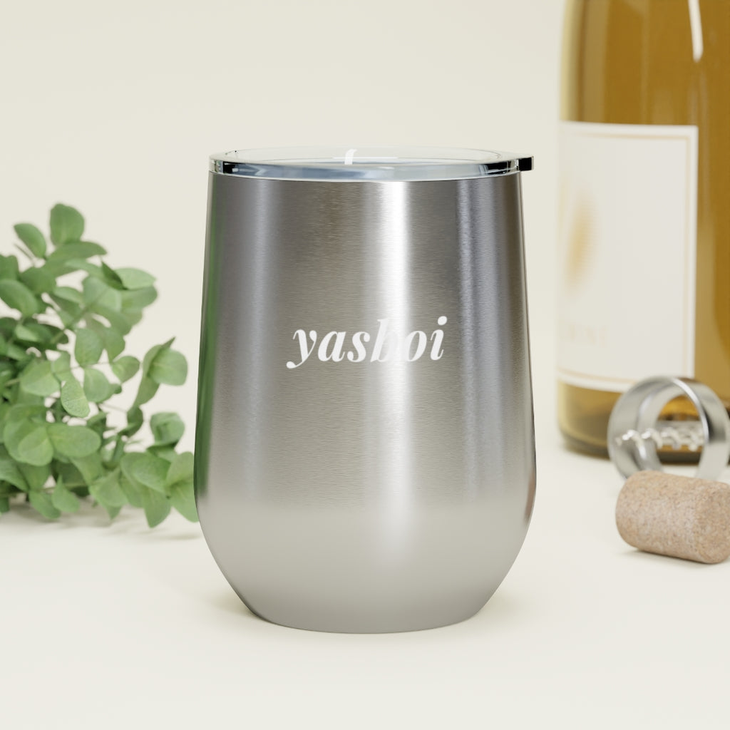 Yasboi – 12oz Insulated Wine Tumbler