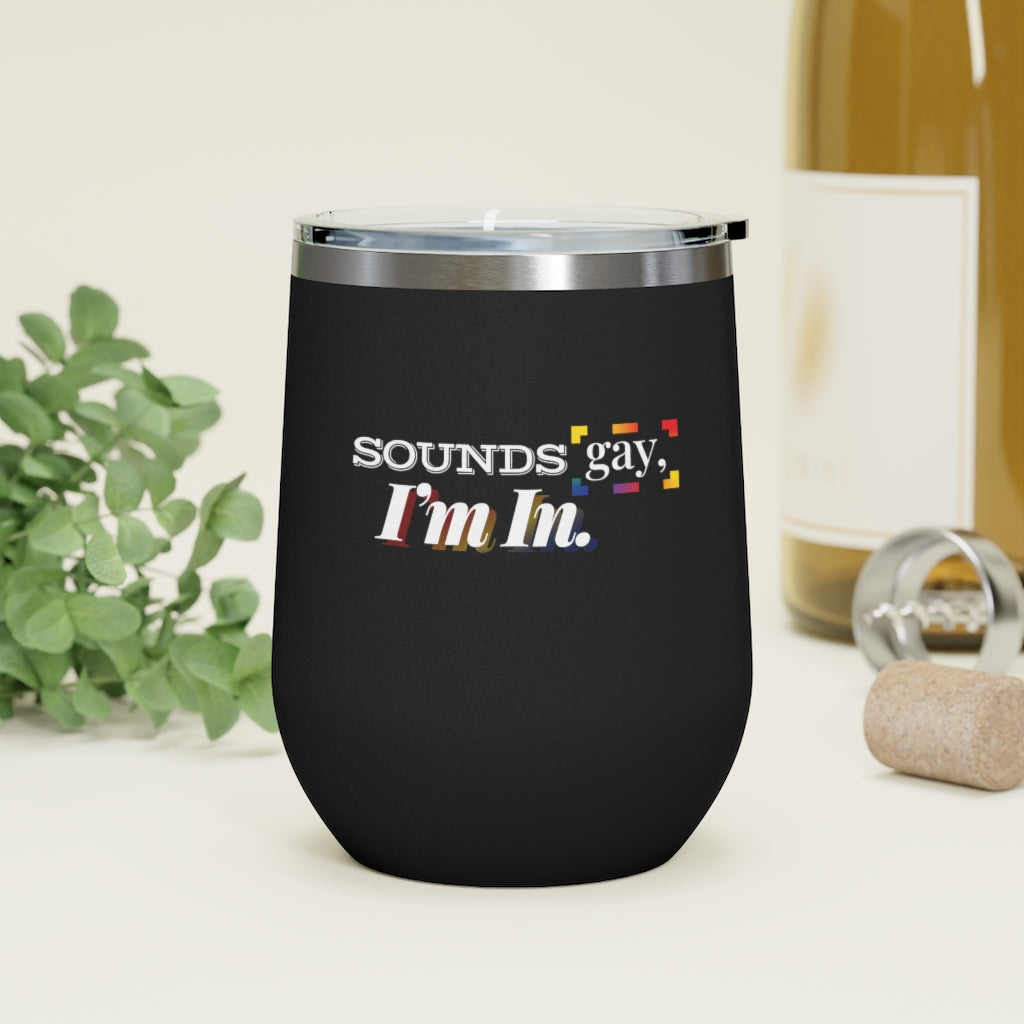 Yasboi – 12oz Insulated Wine Tumbler