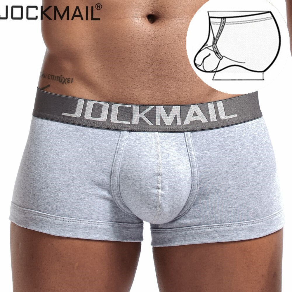 JOCKMAIL Cotton Boxer Briefs