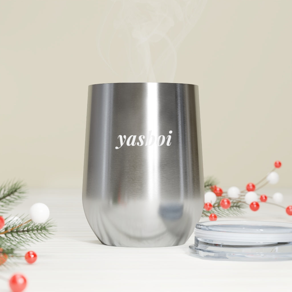 Yasboi – 12oz Insulated Wine Tumbler